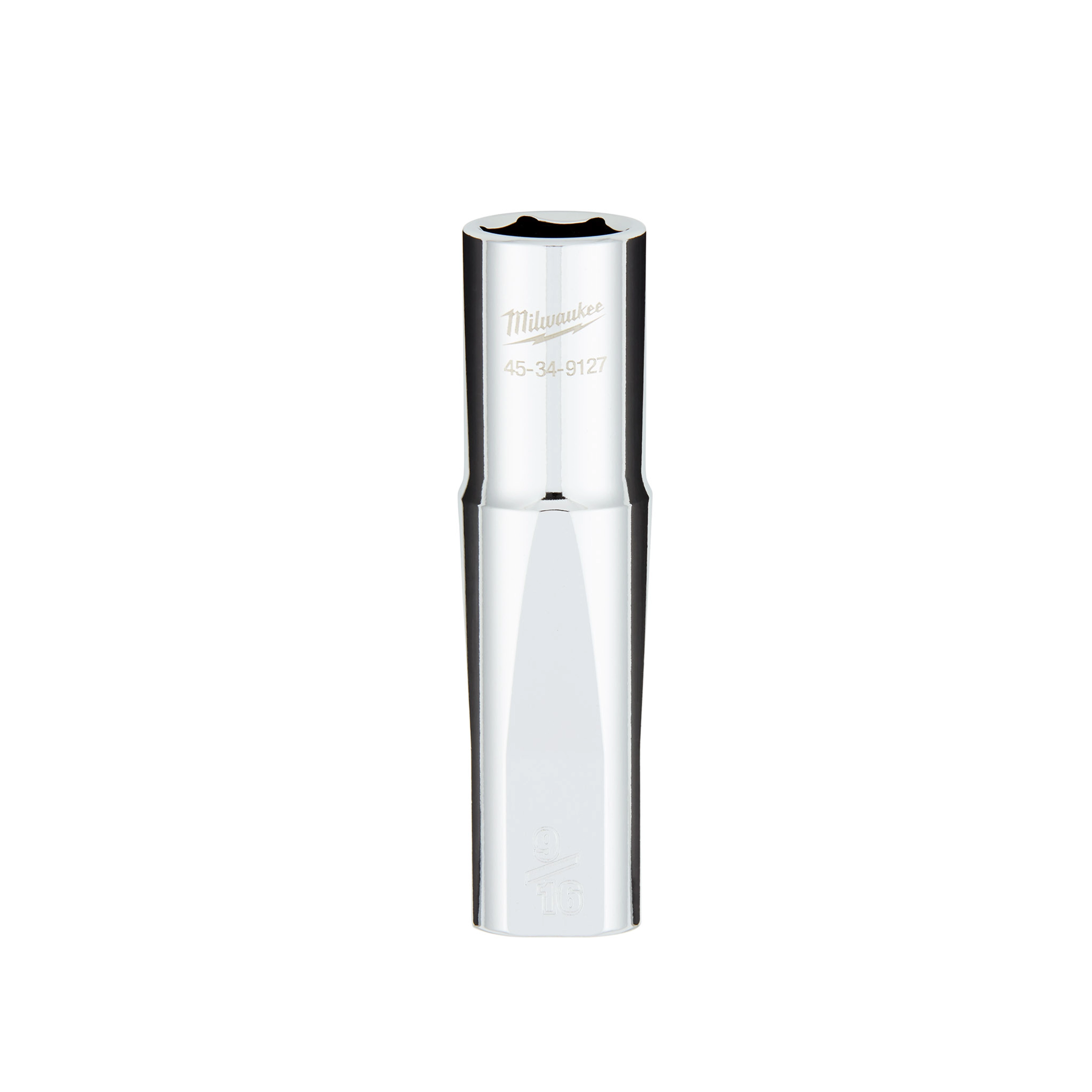 1/2" Drive 9/16" SAE 6-Point Deep Socket with FOUR FLAT™ Sides