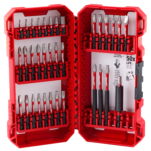 SHOCKWAVE™ Impact Duty Driver Bit Set – 35PC | Milwaukee Tool