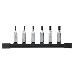 6pc 1/4" Drive Hex Bit Socket Set - Metric