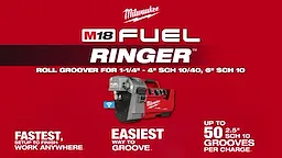 Milwaukee® M18 FUEL™ RINGER™ Roll Groovers_Tool Walkaround