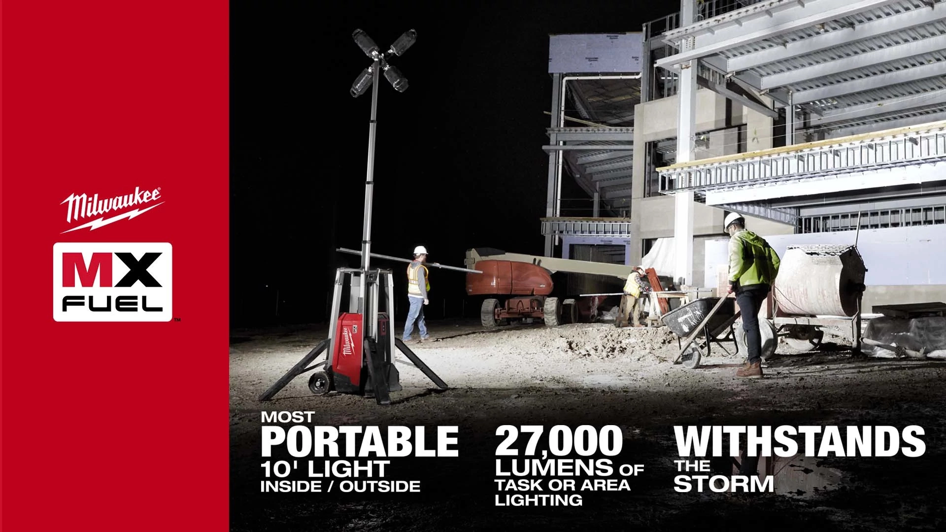 MX FUEL ROCKET Tower Light/Charger - 5