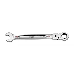 Flex Head Ratcheting Combination Wrench, 9/16in.
