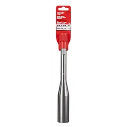 SDSMAX GROUND ROD DRIVER in red and silver packaging for 5/8" and 3/4" ground rod installation, labeled 48-62-4091.