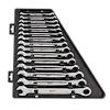 48-22-9516 - 15 pc. Metric Ratcheting Combination Wrench Set