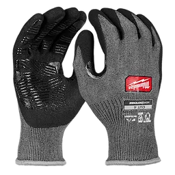 Cut Level 4 High Dexterity Nitrile Dipped Gloves with WEARDEFENSE Protection.