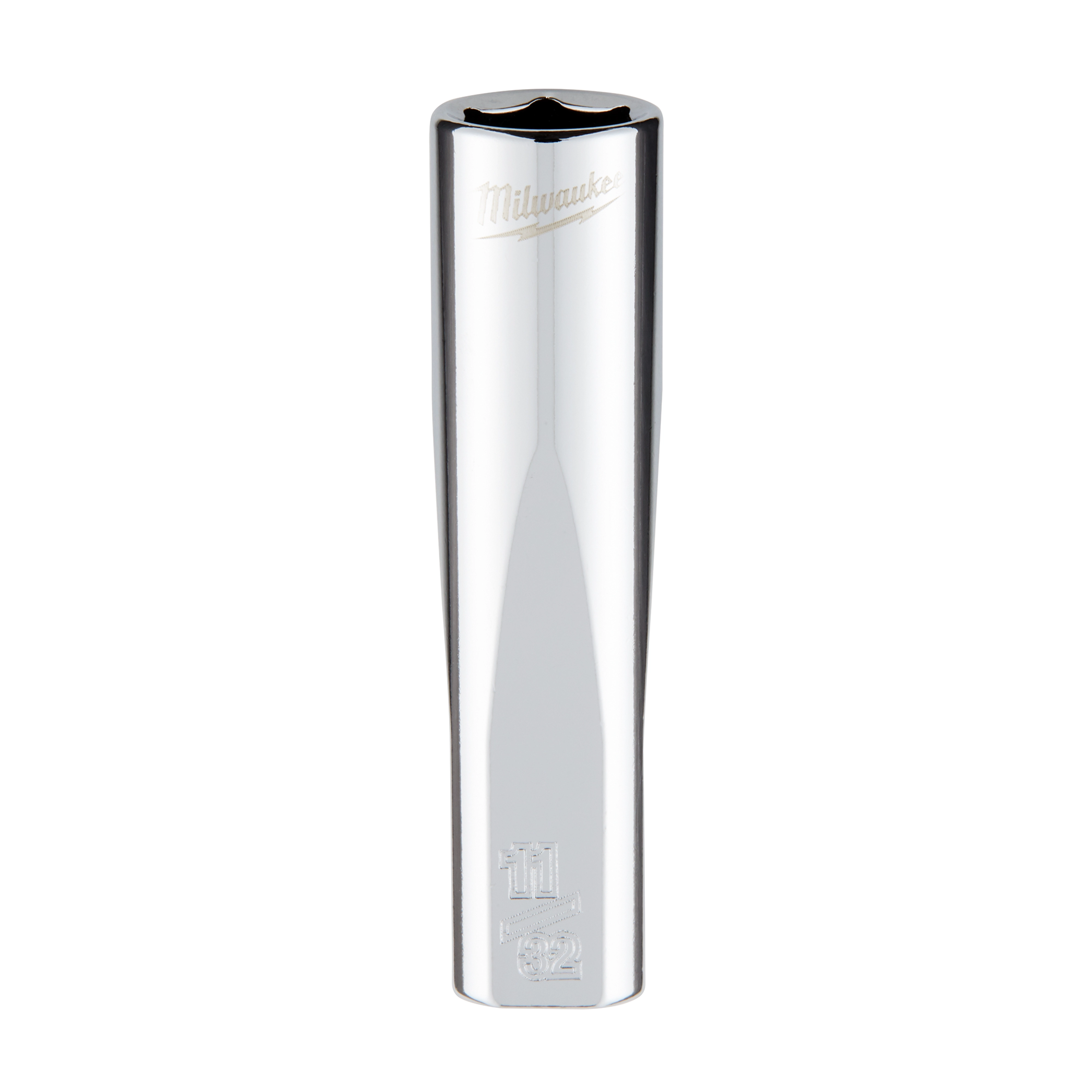 1/4" Drive 11/32" SAE Deep Socket with FOUR FLAT™ Sides