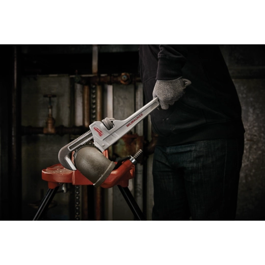 thumbnail image 2 of Dickie Dyer Aluminium Stillson Pipe Wrench 355mm 14 Inch 971721... 2 of 14