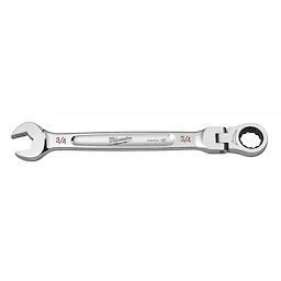 Flex Head Ratcheting Combination Wrench, 3/4in.