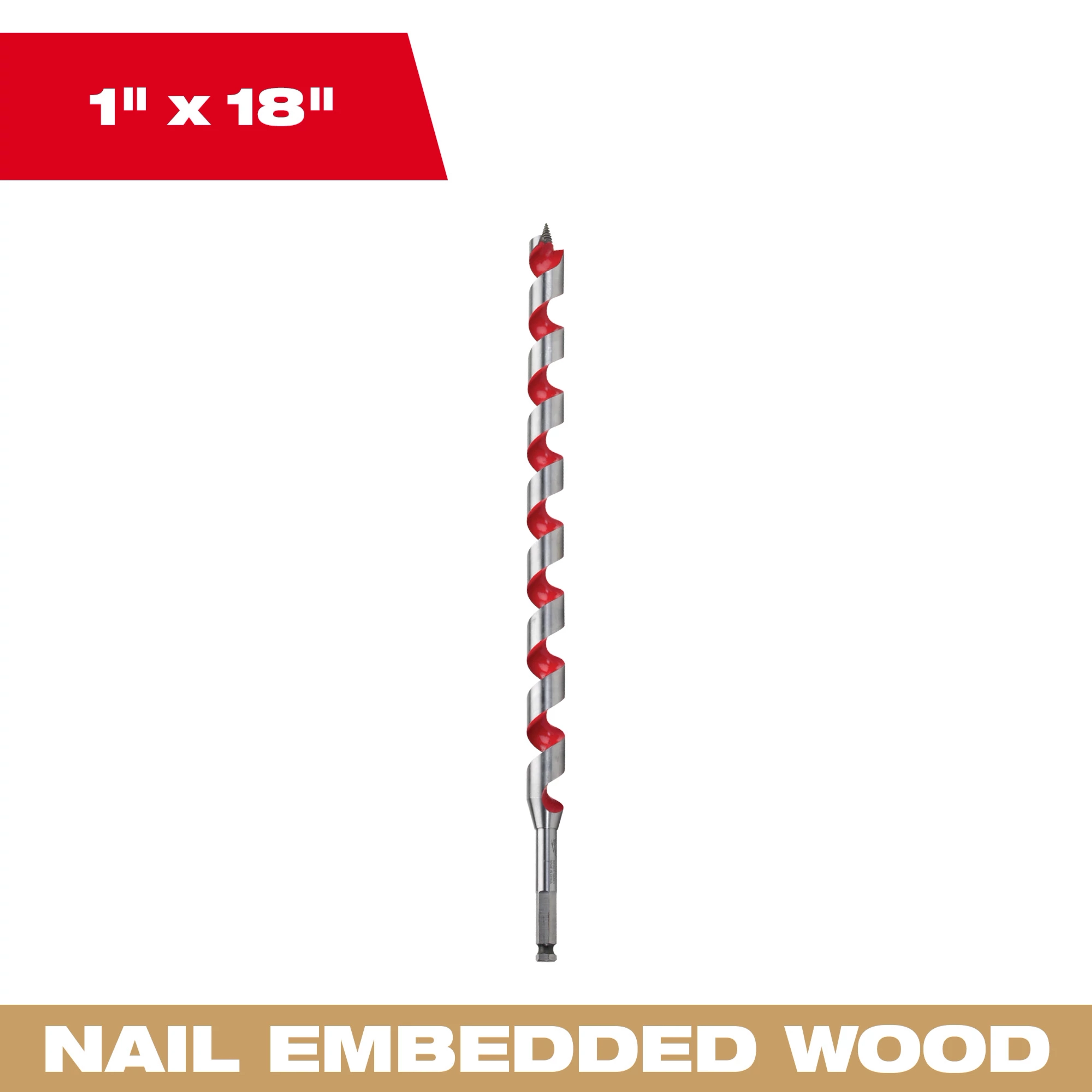 1" x 18" Ship Auger Bit