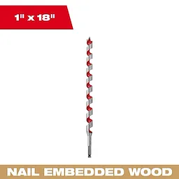 1" x 18" Ship Auger Bit