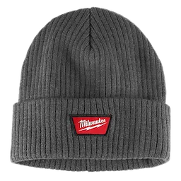 Image of the Milwaukee Rib-Knit Cuffed Beanie in gray