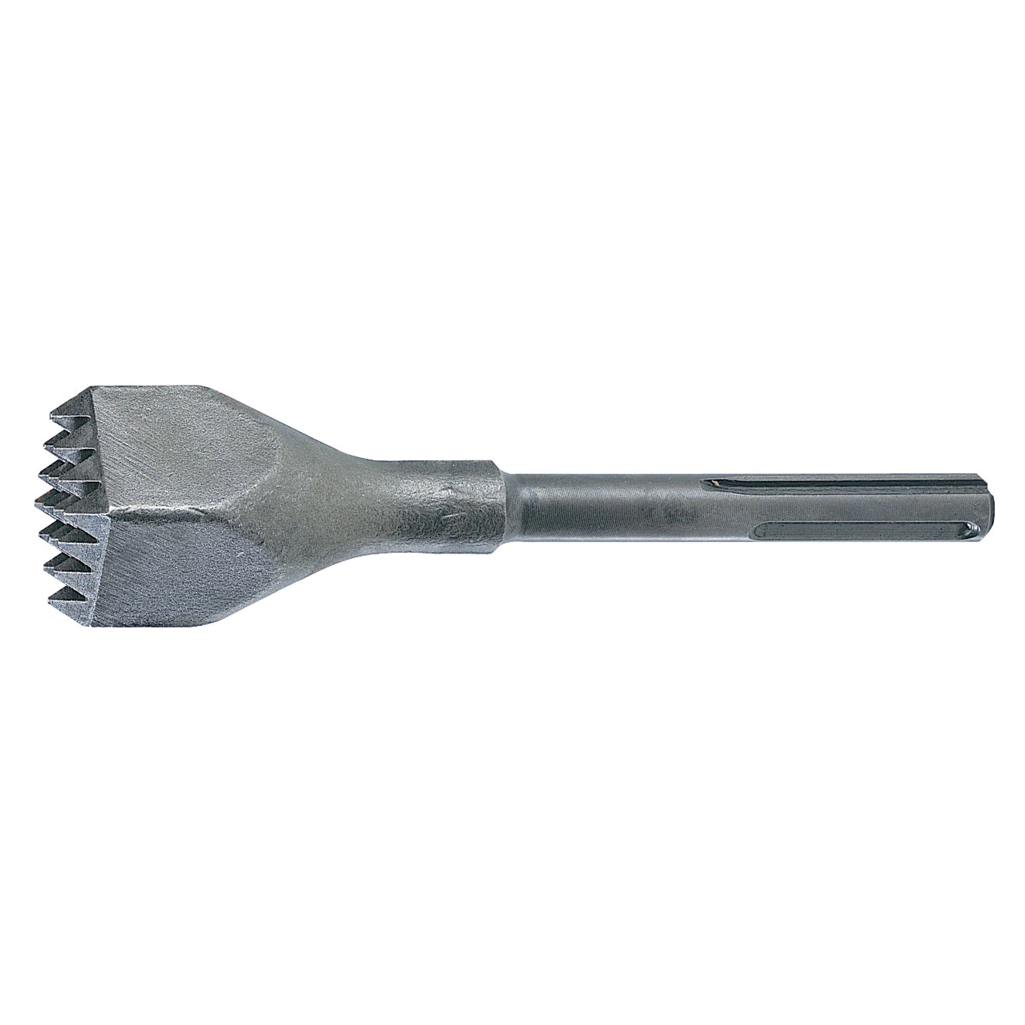 The Bushing Tool features a fluted hexagonal head with sharp ridges and a cylindrical shank designed for heavy-duty applications.