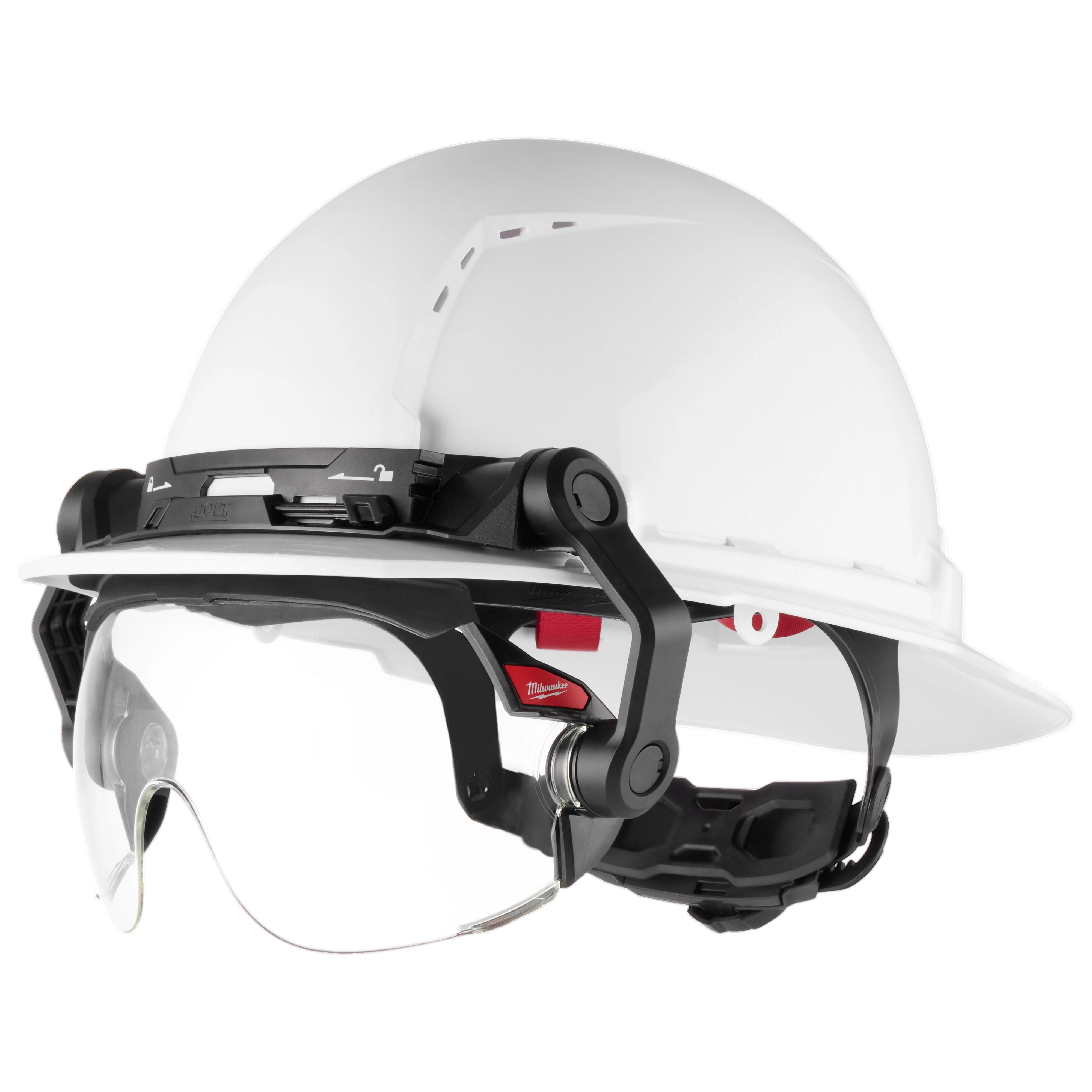 Image of the Milwaukee BOLT Clear Dual Coat Lens Gasketed Eye Visor