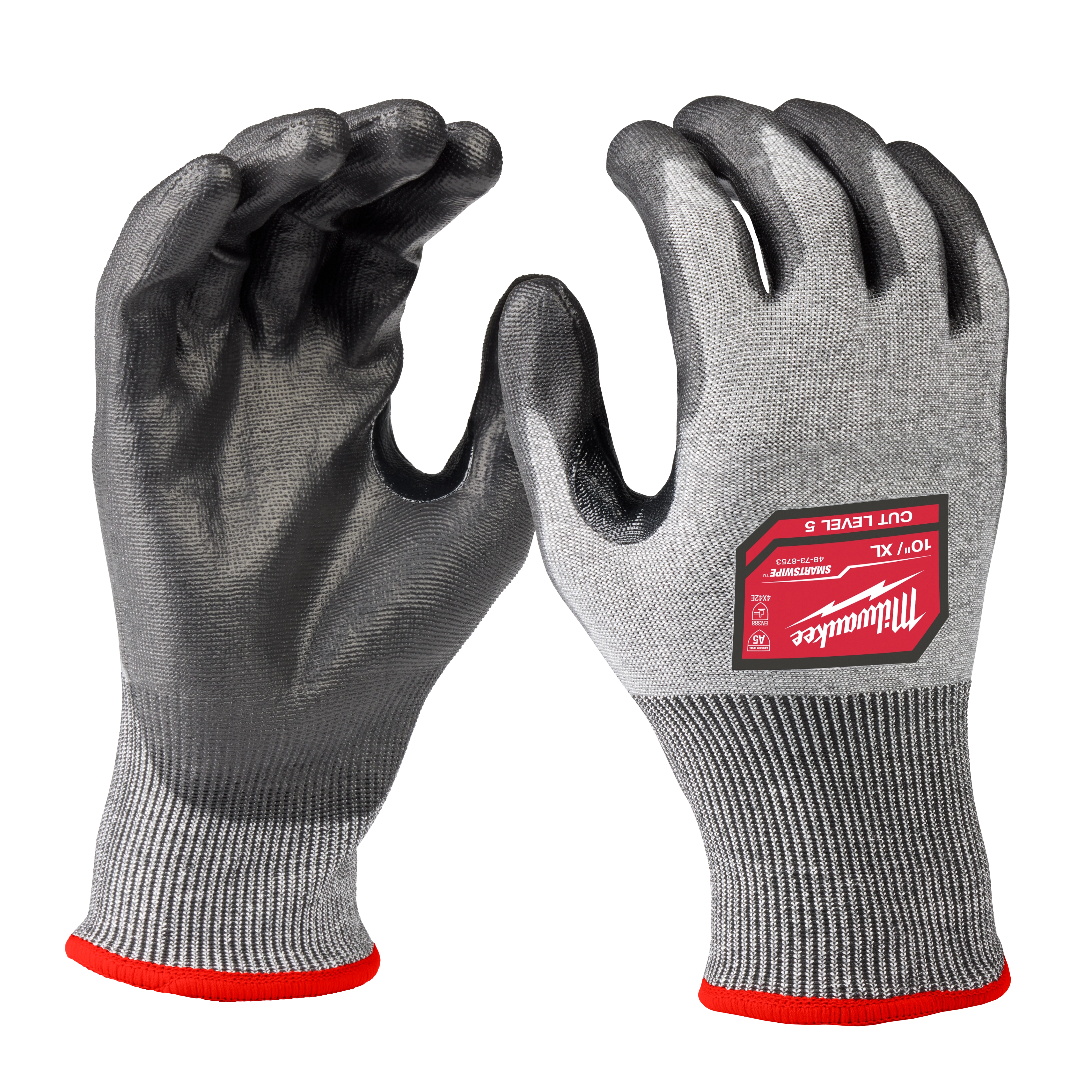 Cut Level 5 High Dexterity Polyurethane Dipped Gloves (XL