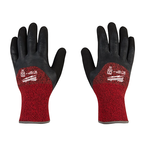 48-73-7940, 48-73-7941, 48-73-7942, 48-73-7943, 48-73-7944 - Cut Level 4 Winter Dipped Gloves - XL