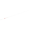 The 5 Foot Low Flex Fish Stick is a long, slender tool used for cable installation. It is cream-colored with a red stripe and tapered ends.