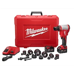 M18 FORCE LOGIC™10 Ton Knockout Tool Kits:
2676-20; 2676-22; 2676-23
