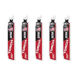 6" 10TPI The TORCH(TM) with NITRUS CARBIDE(TM) Teeth for Medium Metal 5PK