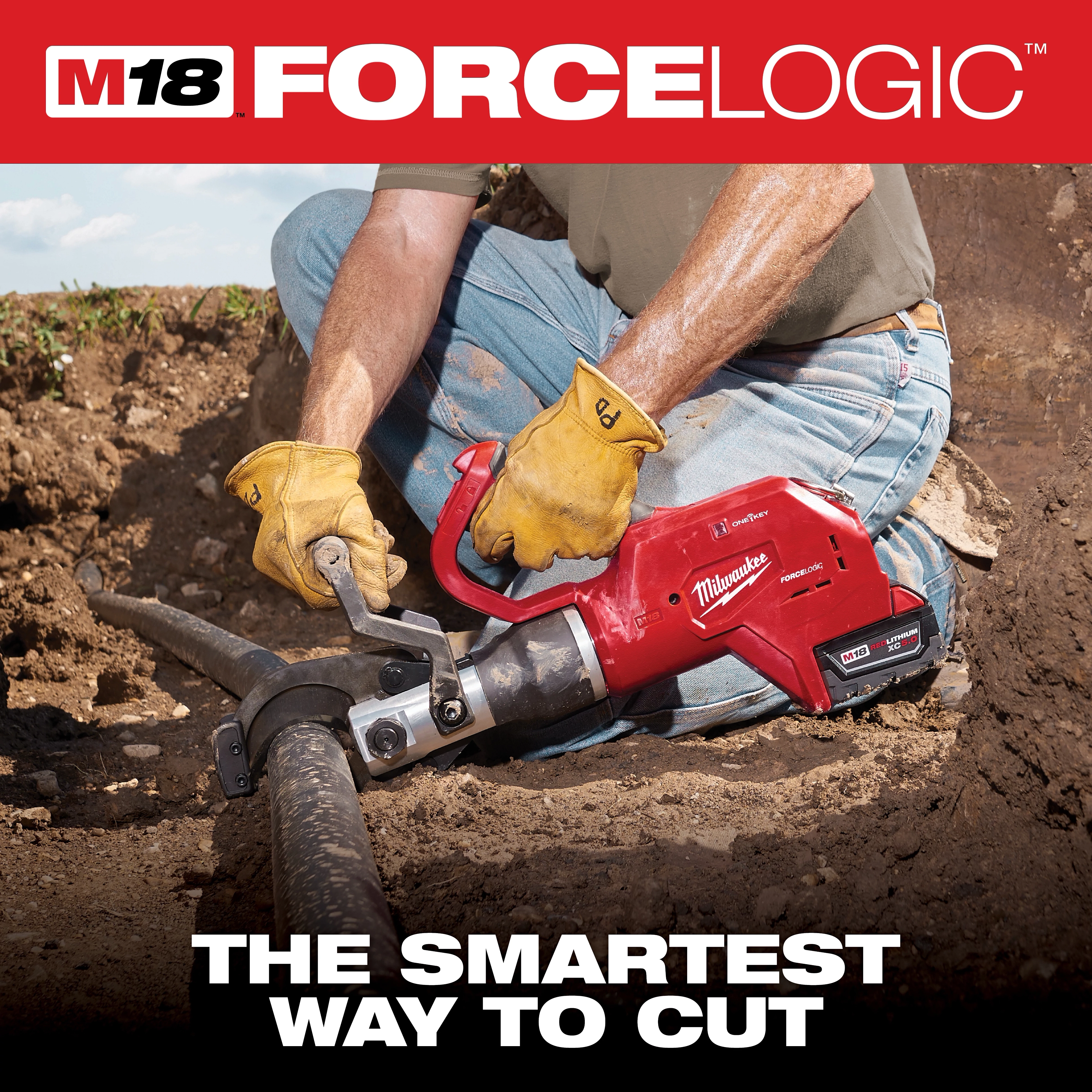 M18™ FORCE LOGIC™ 3” Underground Cable Cutter - 3