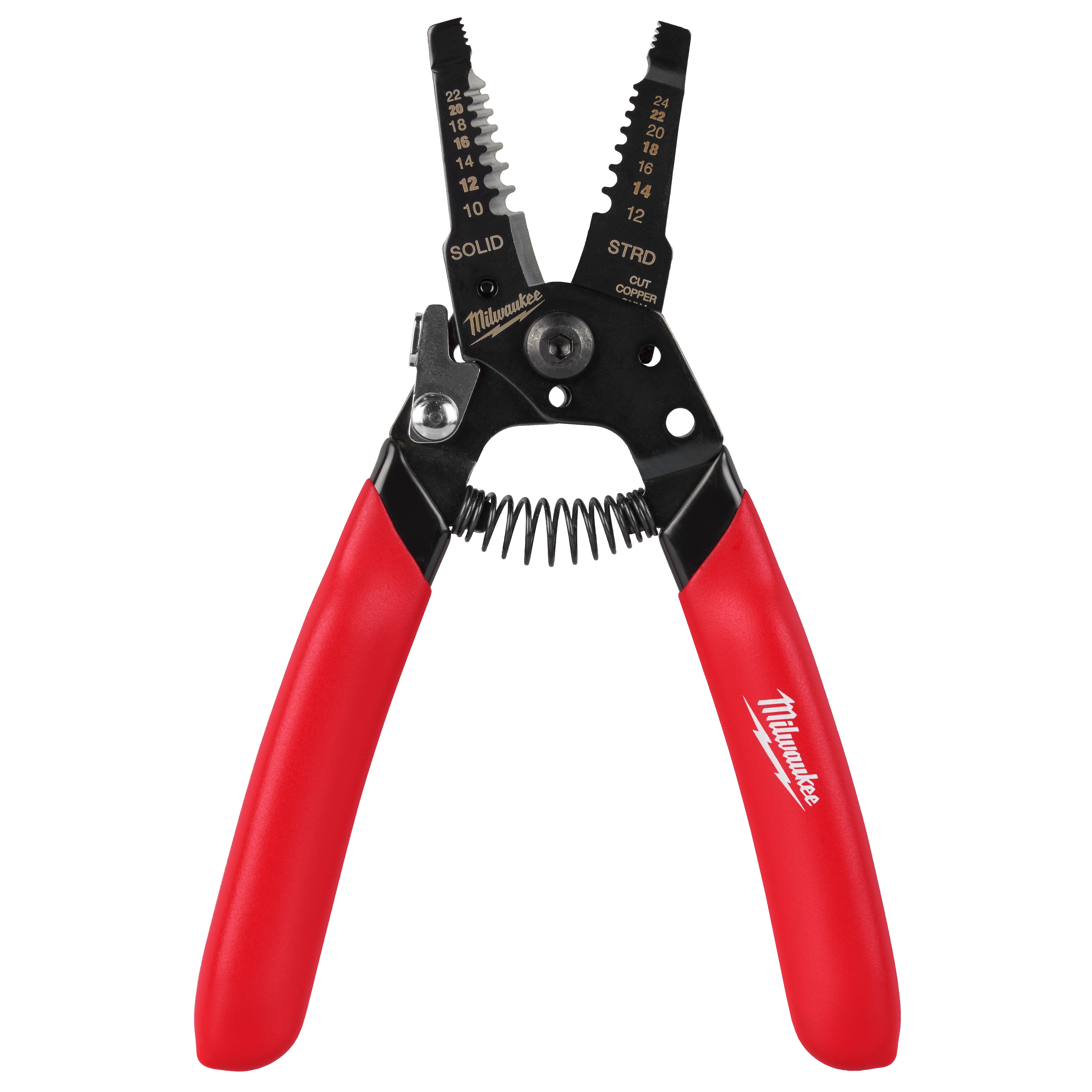 10-24 AWG Compact Dipped Grip Wire Stripper & Cutter