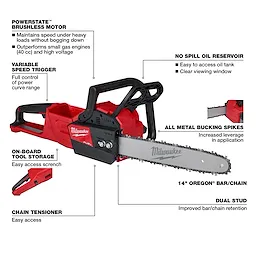 M18 FUEL™ 14” Chainsaw