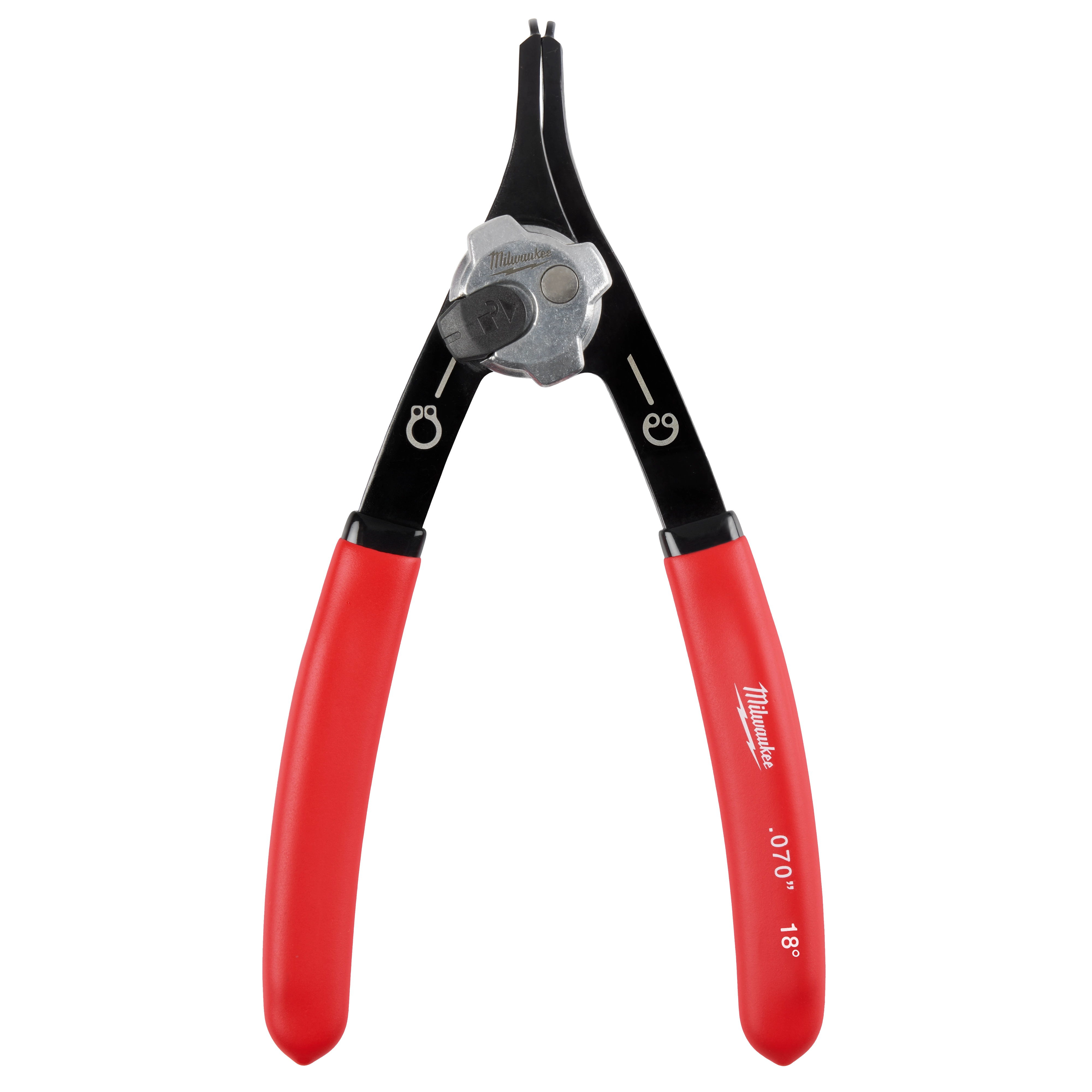 .070" Convertible Snap Ring Pliers - 18°