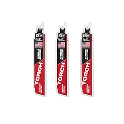 6" 10TPI The TORCH(TM) with NITRUS CARBIDE(TM) Teeth for Medium Metal 3PK