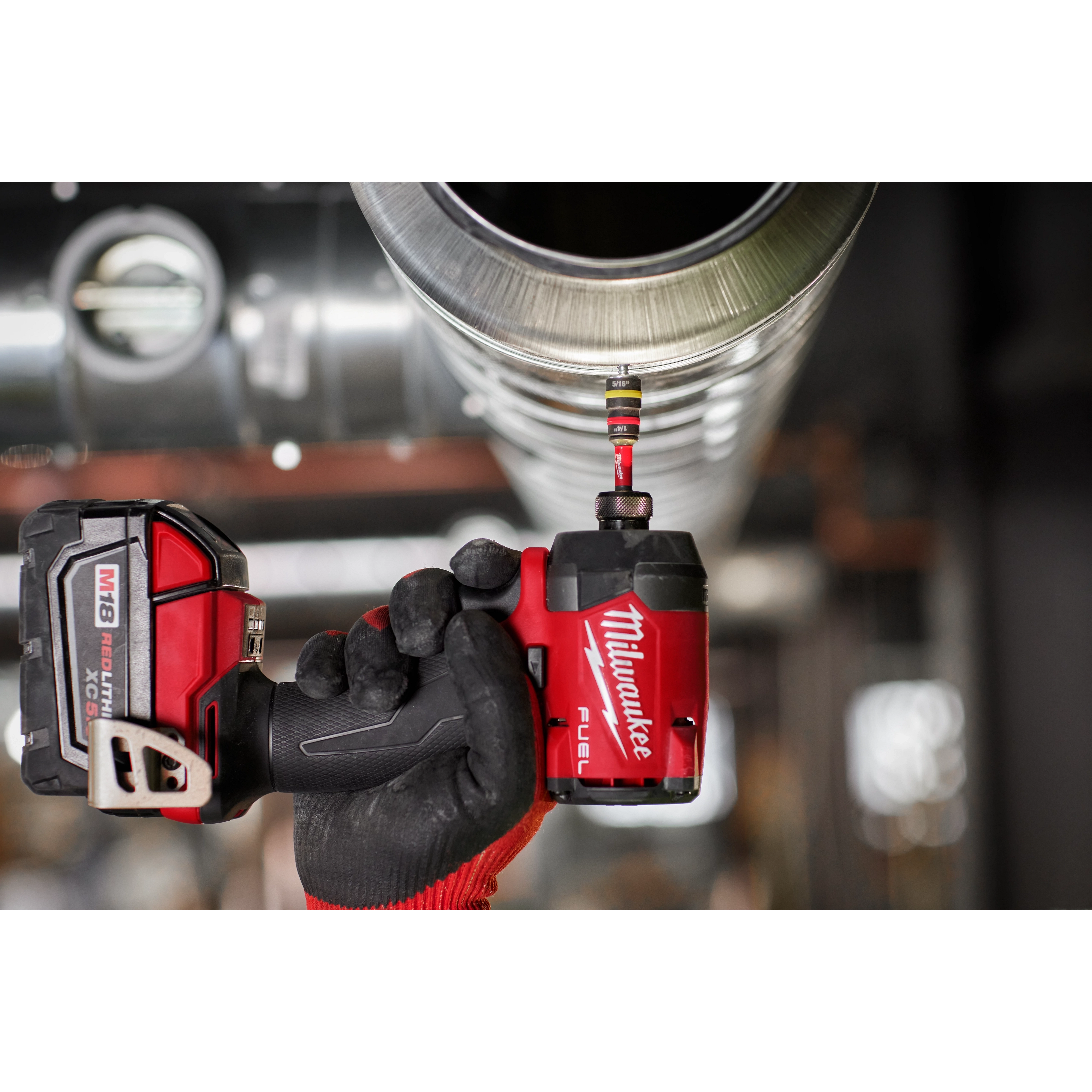 SHOCKWAVE Impact Duty™ ¼” and 5/16” x 2-1/4” QUIK-CLEAR™ 2-in-1 Magnetic Nut Driver