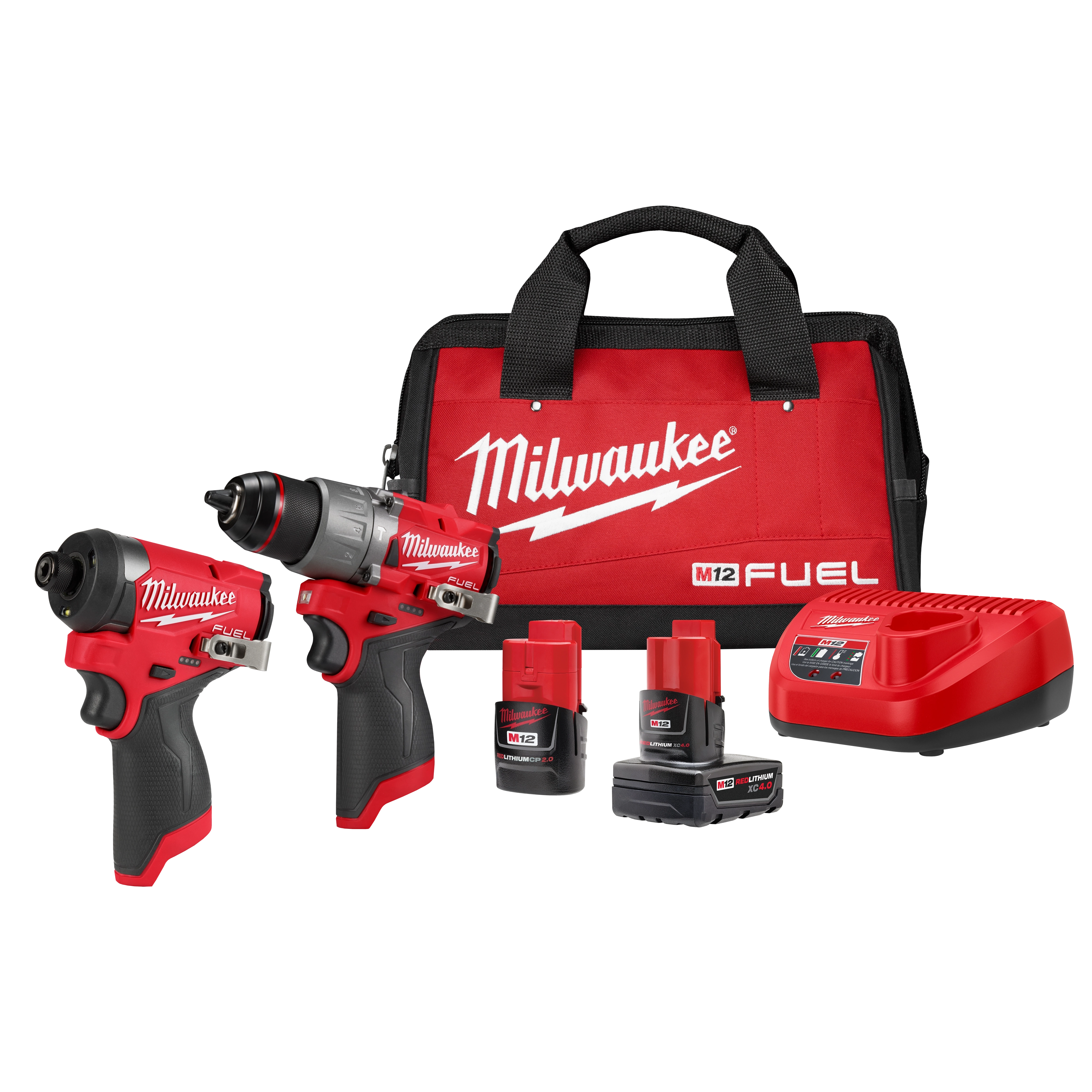 Milwaukee 3497-22 M12 FUEL two tool combo kit
