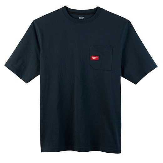 601BL, 601BLS, 601BLM, 601BLL, 601BLXL, 601BLXXL, 601BL3XL - Short Sleeve Heavy Duty Pocket T-Shirt