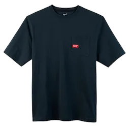 601BL, 601BLS, 601BLM, 601BLL, 601BLXL, 601BLXXL, 601BL3XL - Short Sleeve Heavy Duty Pocket T-Shirt