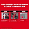 M18™ FORCE LOGIC™ 11T Dieless Latched Linear Utility Crimper, view 19