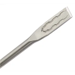 SDS+ 3/4" x 10" Flat Chisel, featuring a durable steel body and a flat, beveled tip designed for precise demolition tasks.