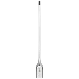 The 3/8" Drive 1/8" Long Ball End Hex Bit Socket is a metal tool with a long, slender shaft and a hexagonal bit at the end, designed for precision work in tight spaces. The socket has a shiny finish and compact design.