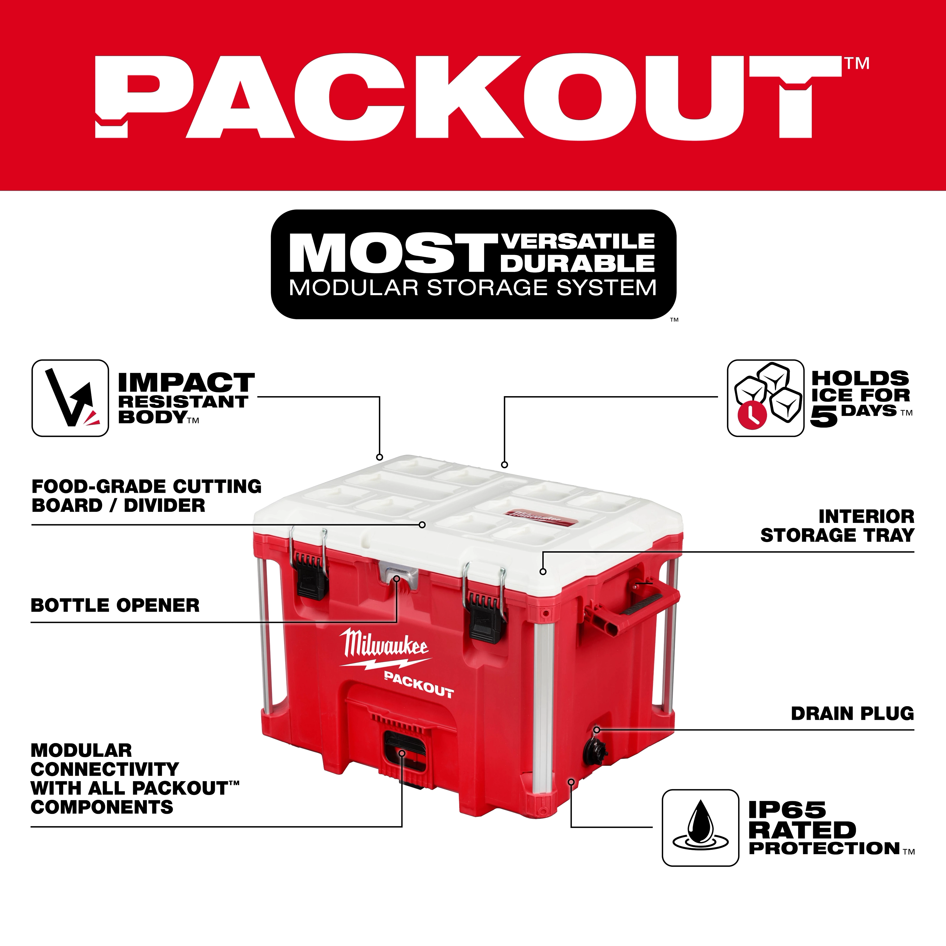 PACKOUT 40QT XL Cooler Walkaround