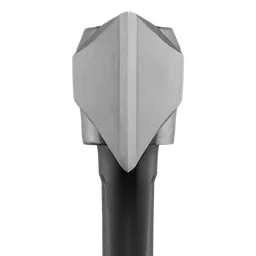 Close-up of 8lb Splitting Maul (36" Handle) highlighting the sharp, wedged ax head designed for splitting wood efficiently.