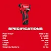 M12™ Subcompact Brushless 1/4" Hex Impact Driver Kit, view 18