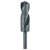 1-3/16" S&D Black Oxide Drill Bit with a black finish, designed for drilling through tough materials.