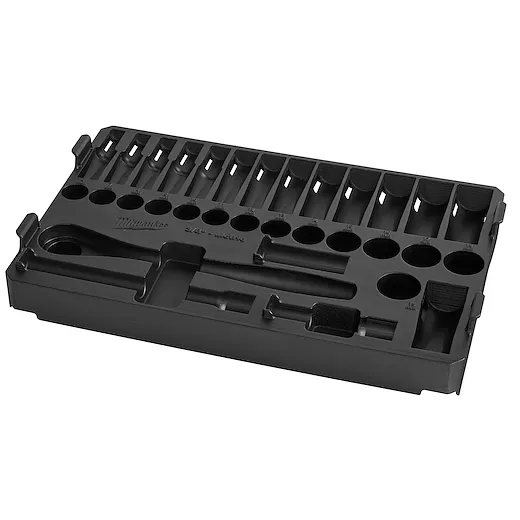 32pc 3/8" Metric Ratchet and Socket Set with PACKOUT™ Low-Profile Compact Organizer