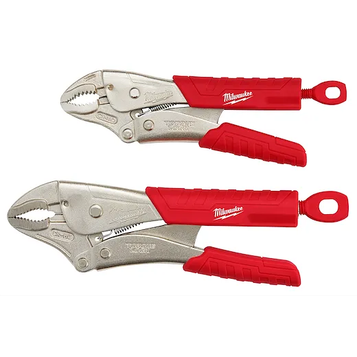 2PC TORQUE LOCK™ Curved Jaw Locking Pliers Set