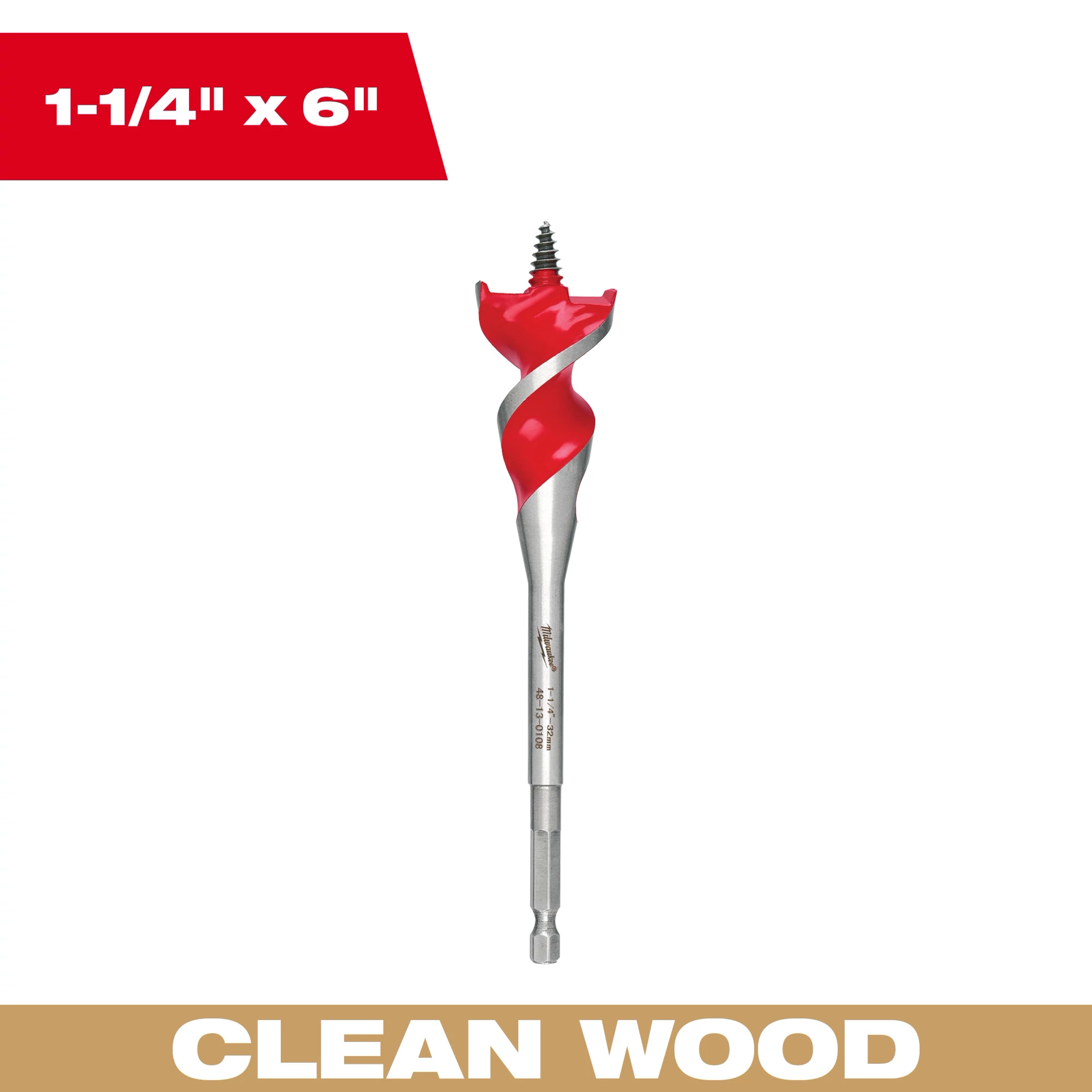 SPEED FEED™ Wood Bit 1-1/4" x 6"