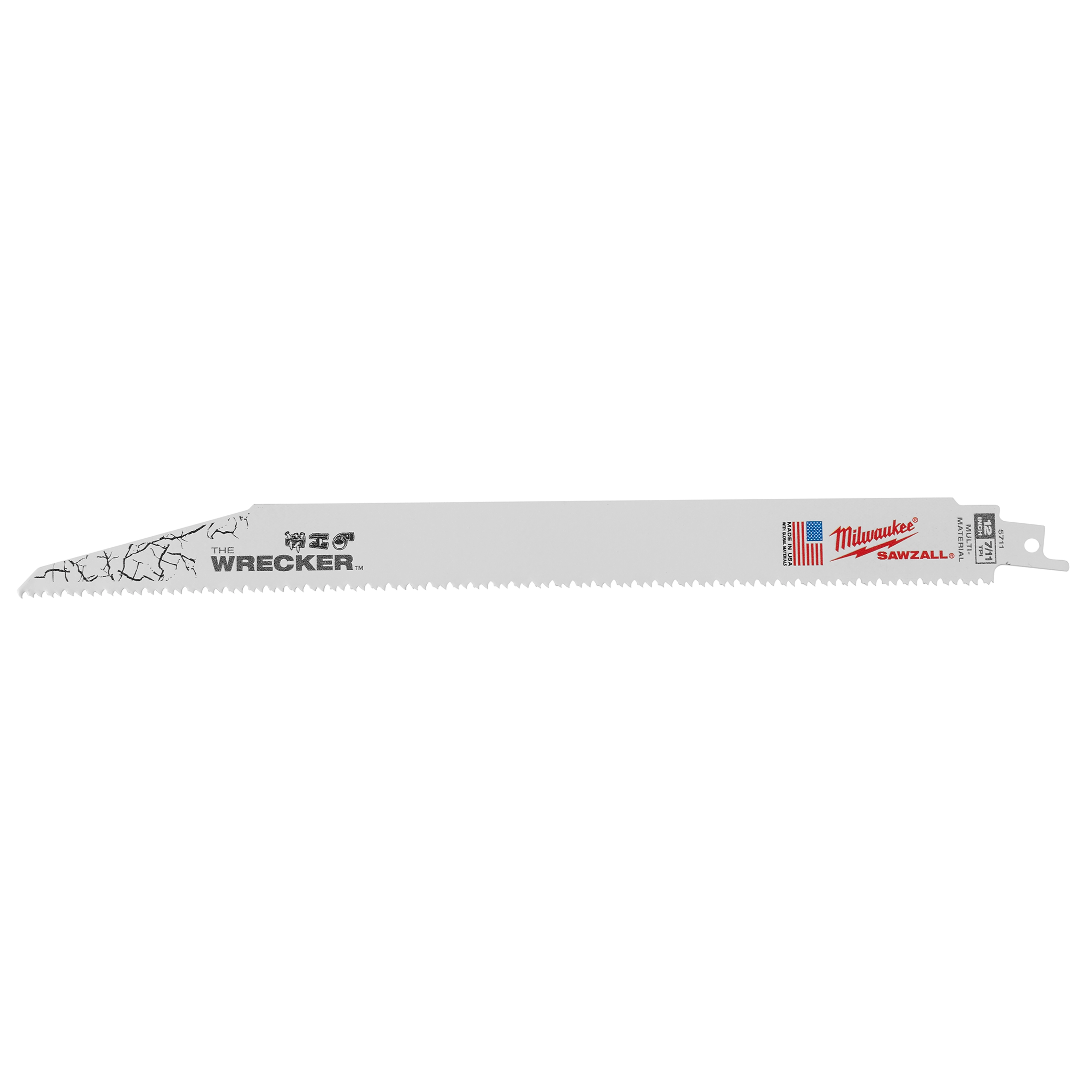 The WRECKER™ Multi-Material SAWZALL® Blade 12
