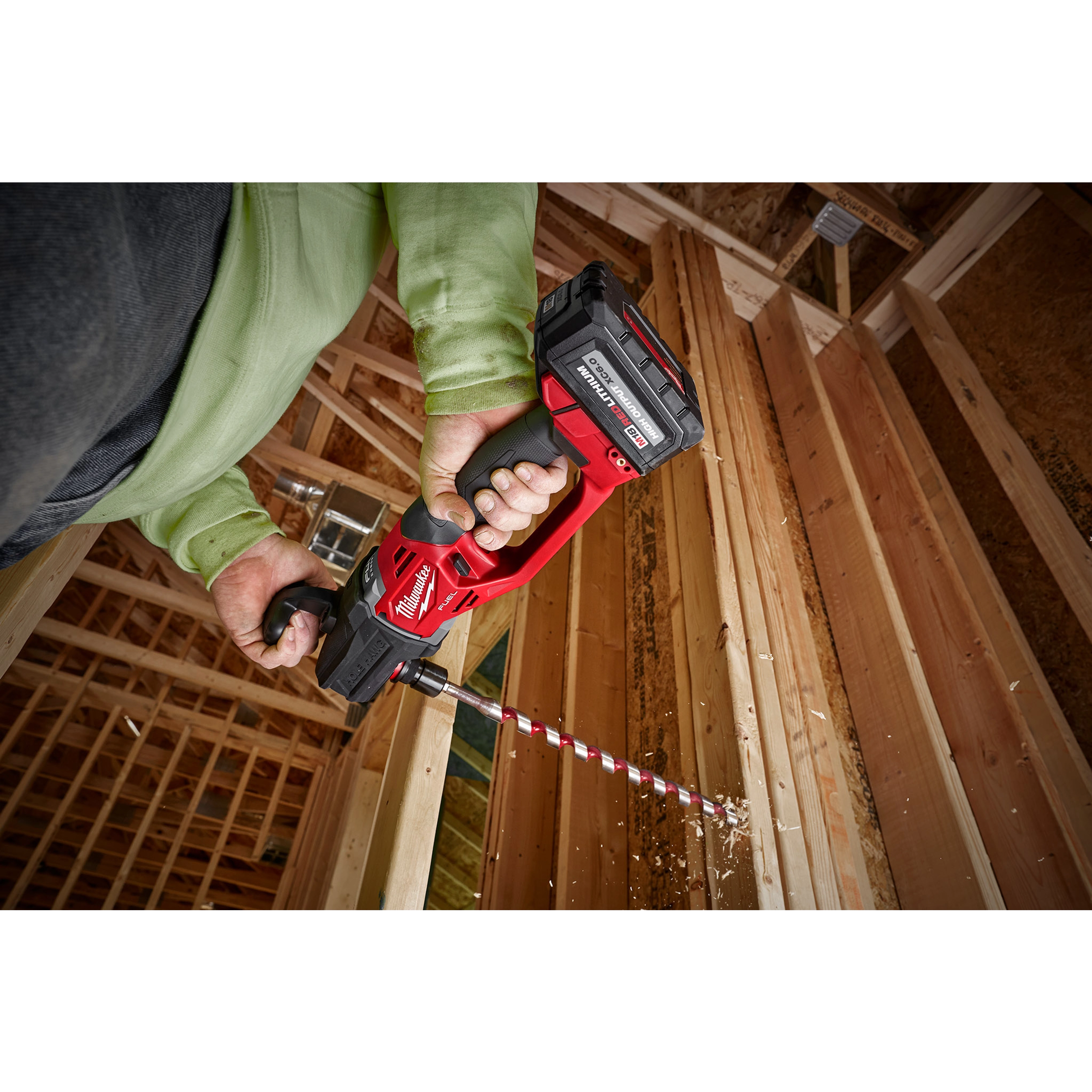 M18 FUEL™ HOLE HAWG™ Right Angle Drill w/ QUIK-LOK™ Kit