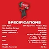 M12 FUEL™ Stubby 3/8" Impact Wrench, view 23