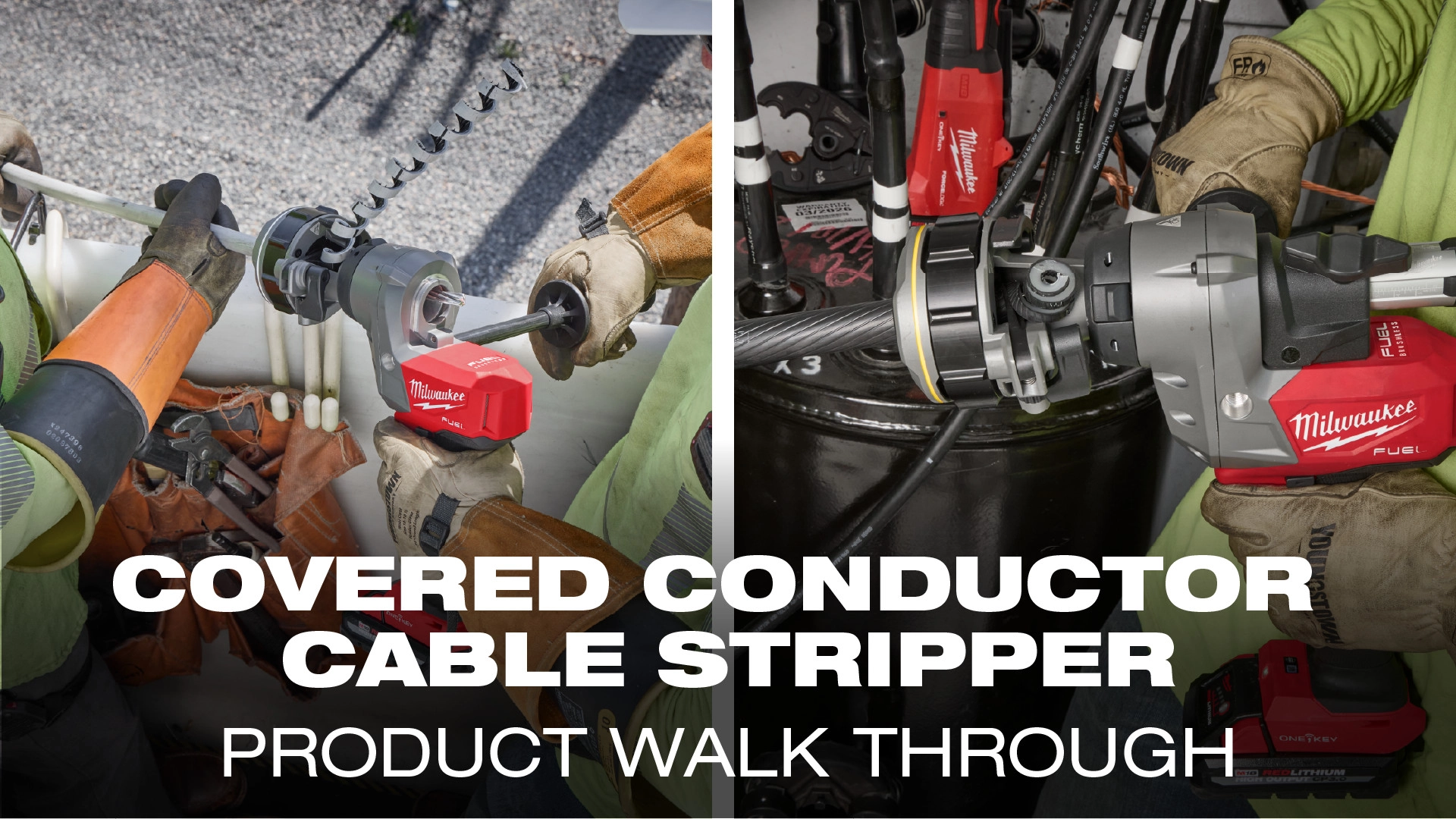 Milwaukee® M18 FUEL™ Covered Conductor Cable Stripper_Walkthrough