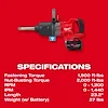 M18 FUEL™ 1" D-Handle Ext. Anvil High Torque Impact Wrench w/ ONE-KEY™ Kit, view 22