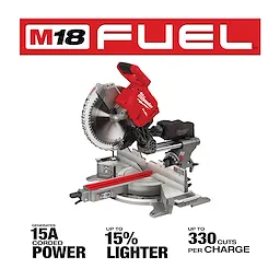 M18 FUEL™ 12" Dual Bevel Sliding Compount Miter Saw w/ One-Key USPs
