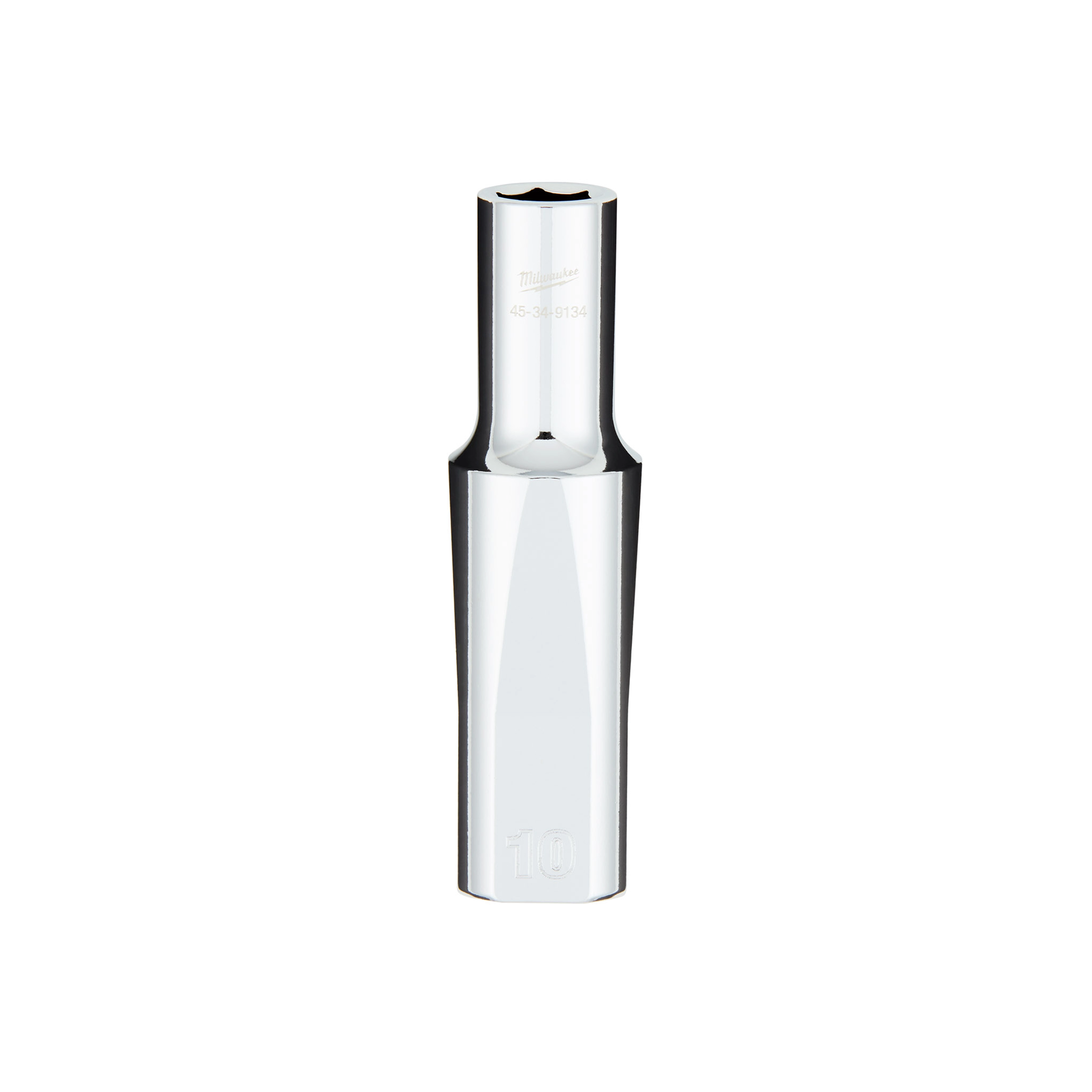 1/2" Drive 10MM Metric 6-Point Deep Socket with FOUR FLAT™ Sides