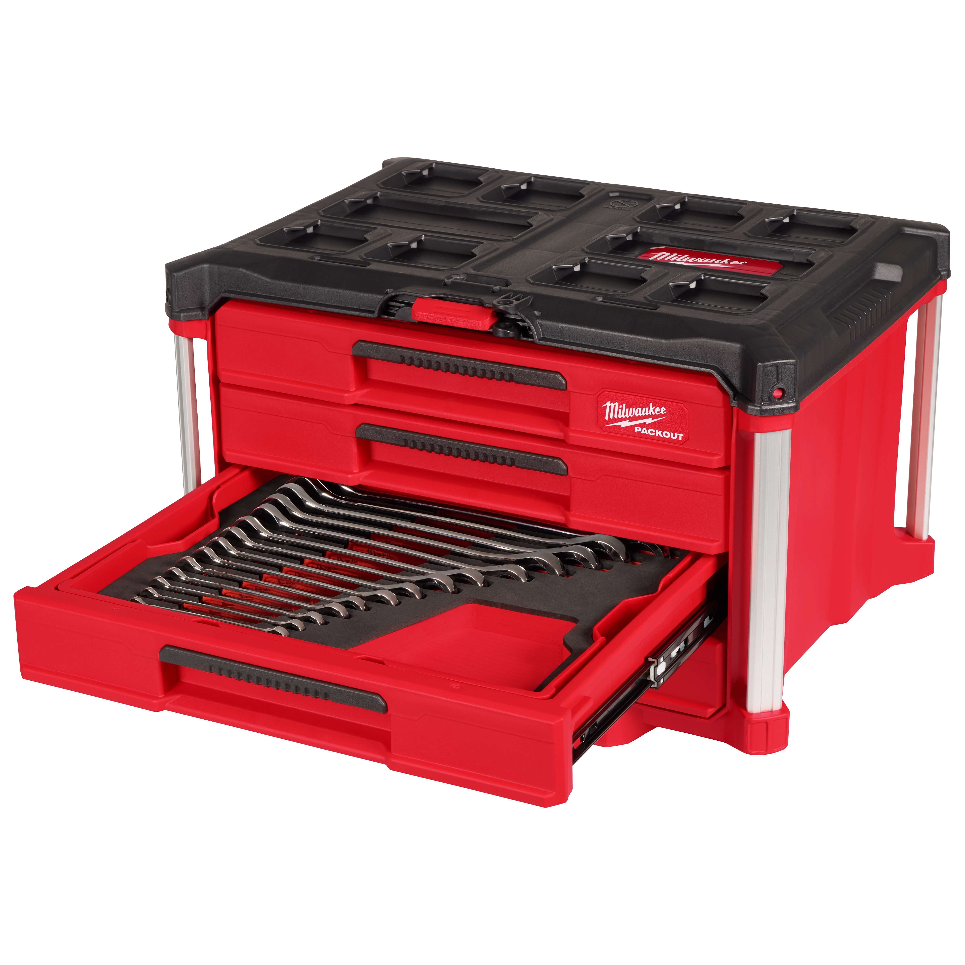 60pc. Metric & SAE Combination Wrench Set w/ PACKOUT™ Organizer 
