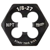 1/8"-27 NPT 1-Inch Hex Threading Die